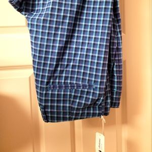 Tommy Bahama Dockside Blue Check Your Swing Men's size 38 Golf shorts, NWT